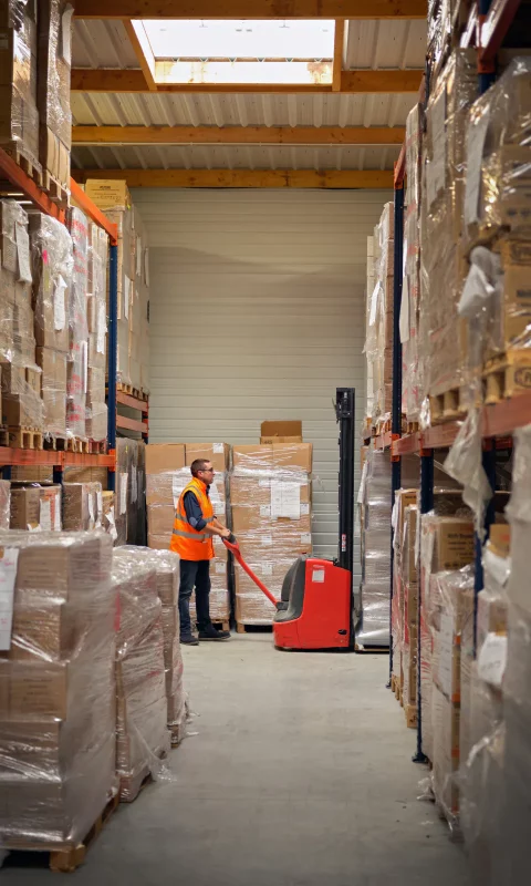 Stockage de marchandises à Rennes